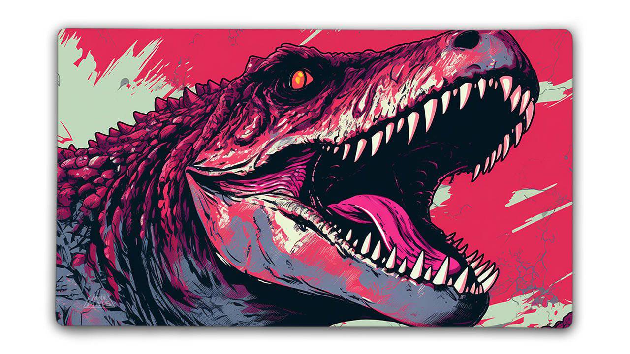 Dino Punk TCG Playmat or XL Desktop Jankmats