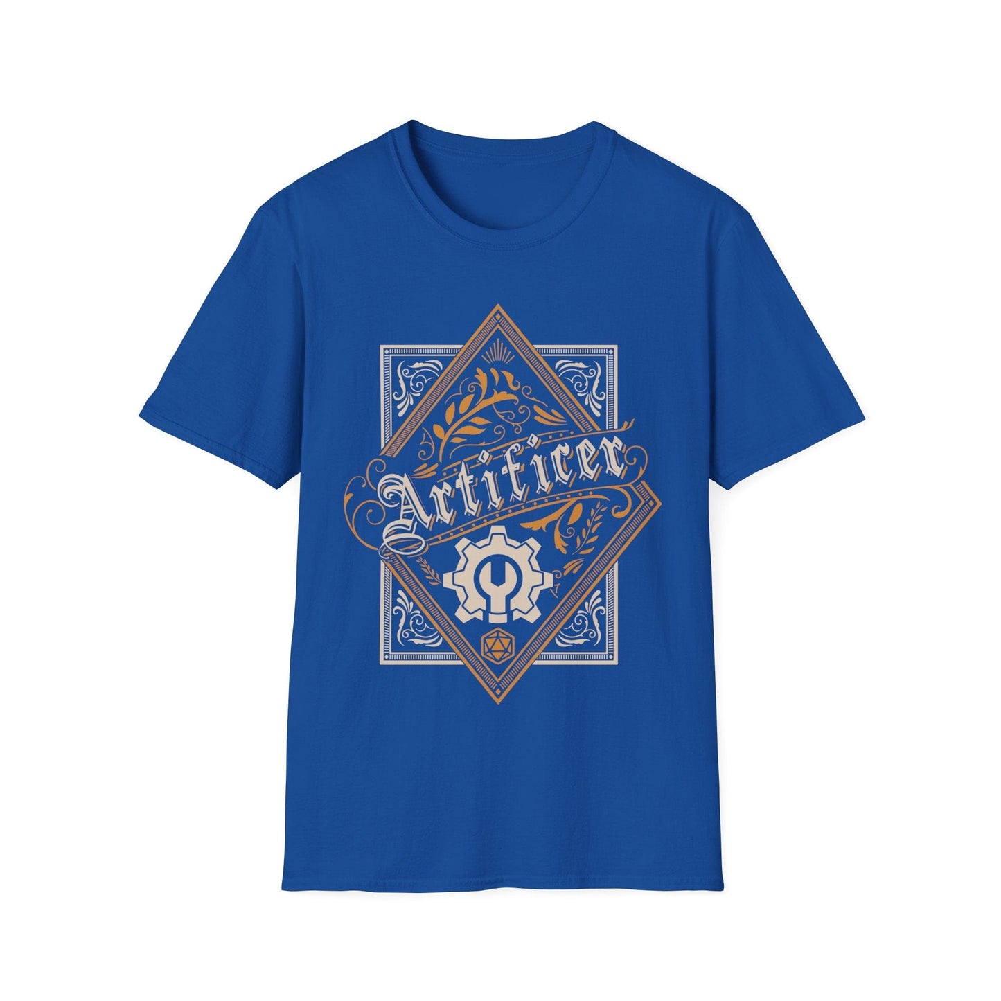 DnD Artificer Large Crest T-Shirt Sunburst RPG