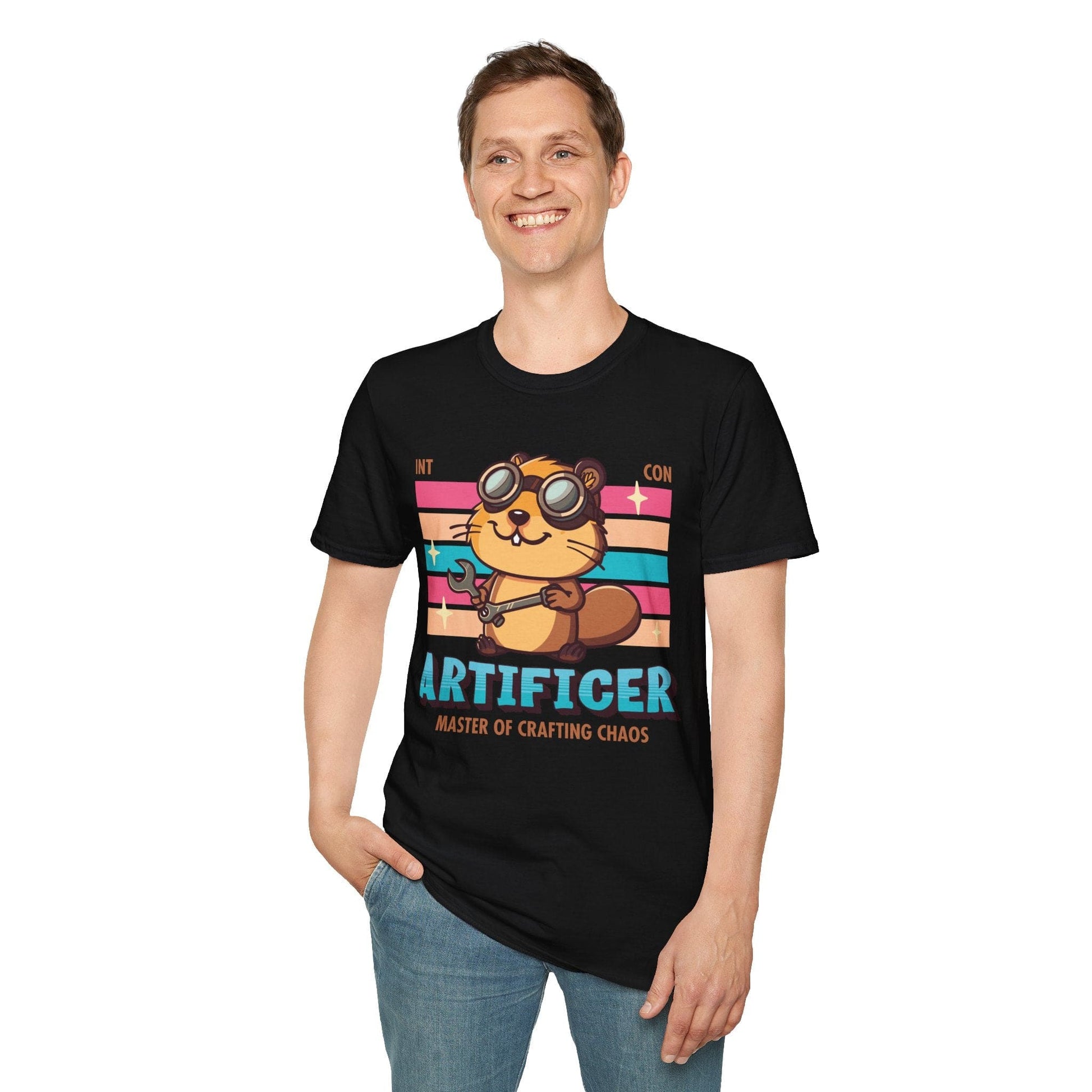 DnD Artificer Shirt - D&D Kawaii Class T-shirt Sunburst RPG