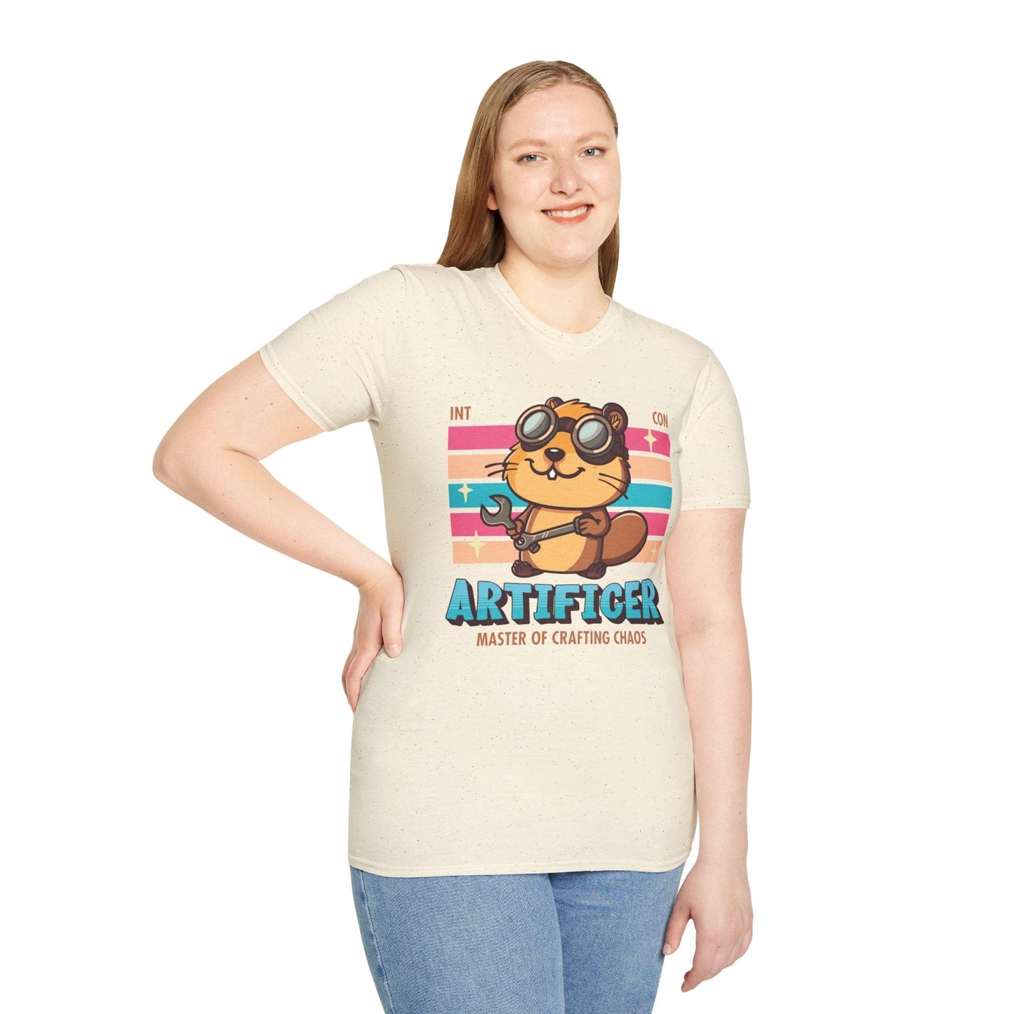 DnD Artificer Shirt - D&D Kawaii Class T-shirt Sunburst RPG