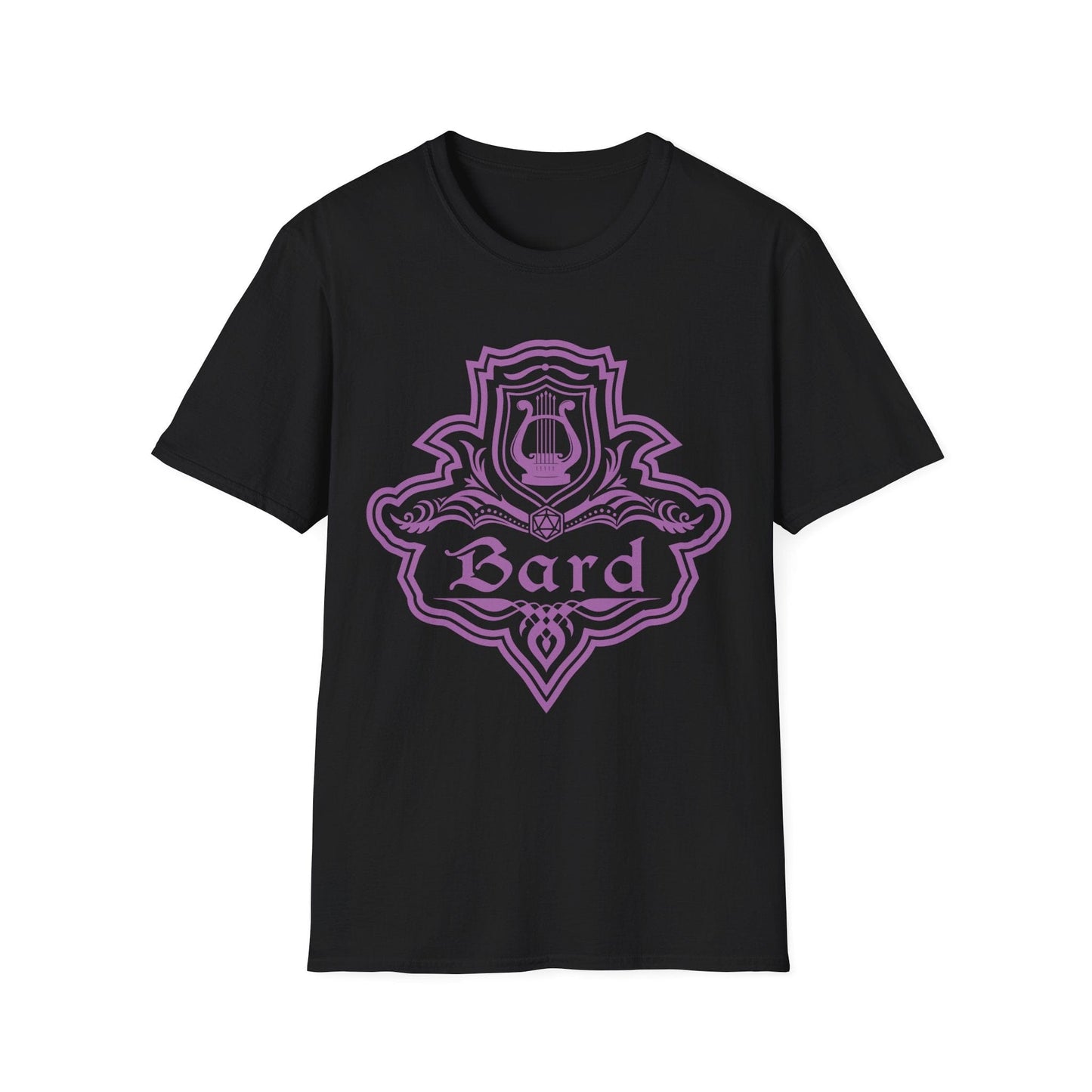 DnD Bard Class Emblem T-Shirt Sunburst RPG