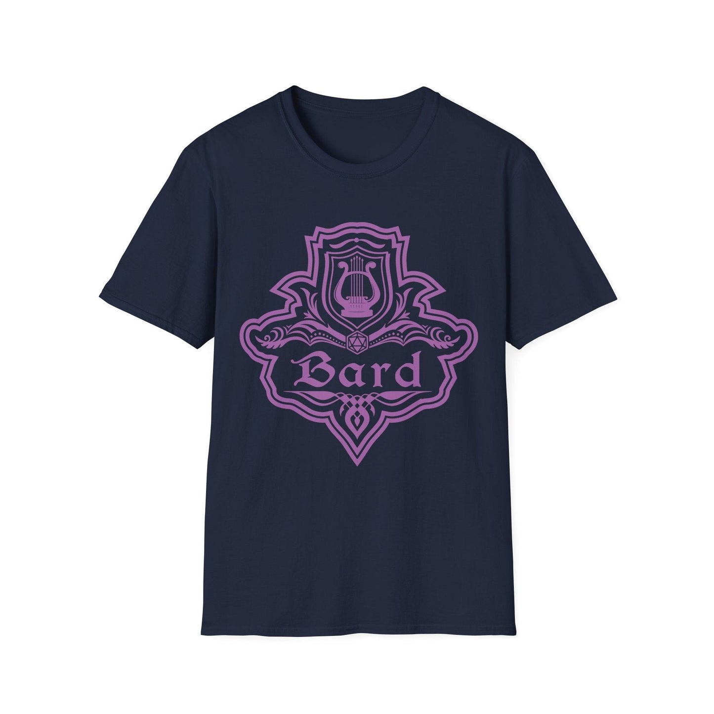 DnD Bard Class Emblem T-Shirt Sunburst RPG