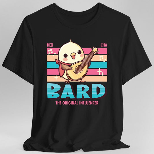 DnD Bard Shirt - D&D Kawaii Class T-shirt Sunburst RPG