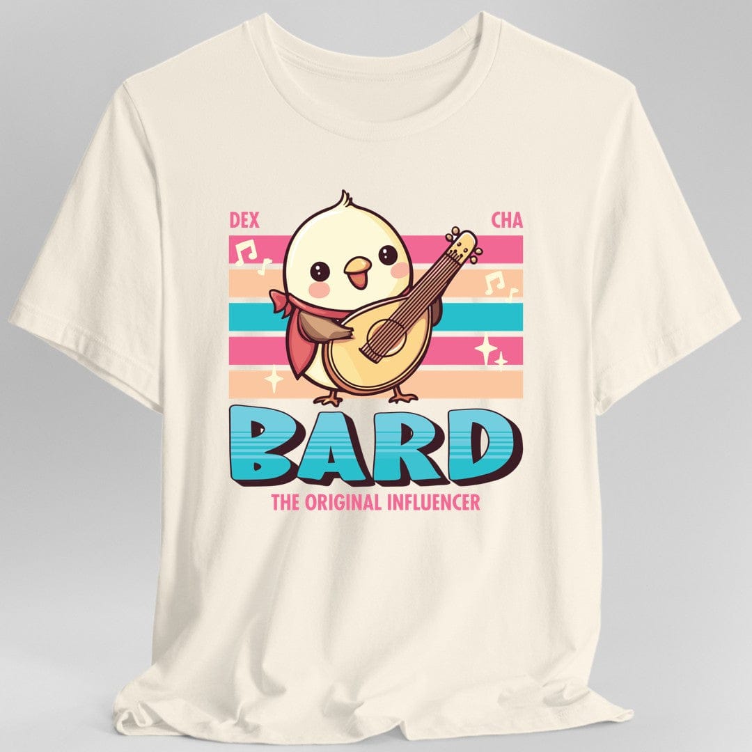 DnD Bard Shirt - D&D Kawaii Class T-shirt Sunburst RPG