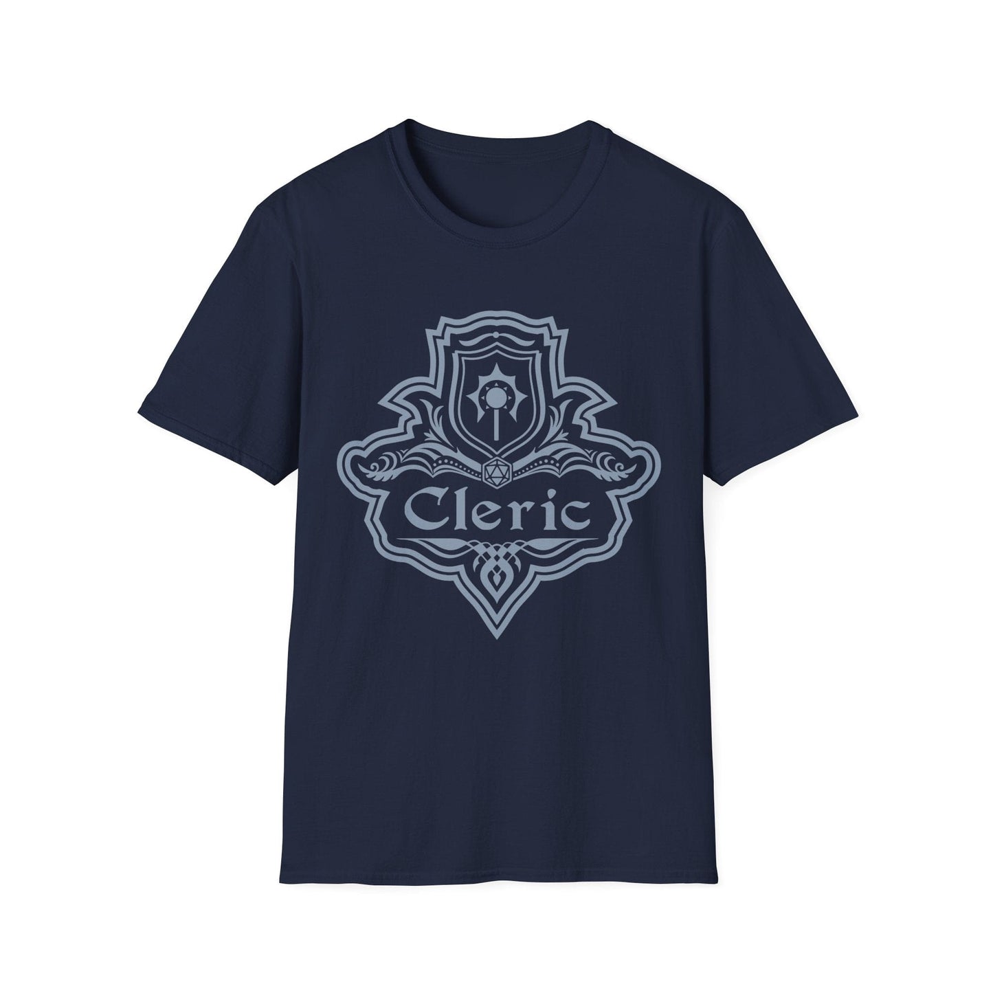 DnD Cleric Class Emblem T-Shirt Sunburst RPG