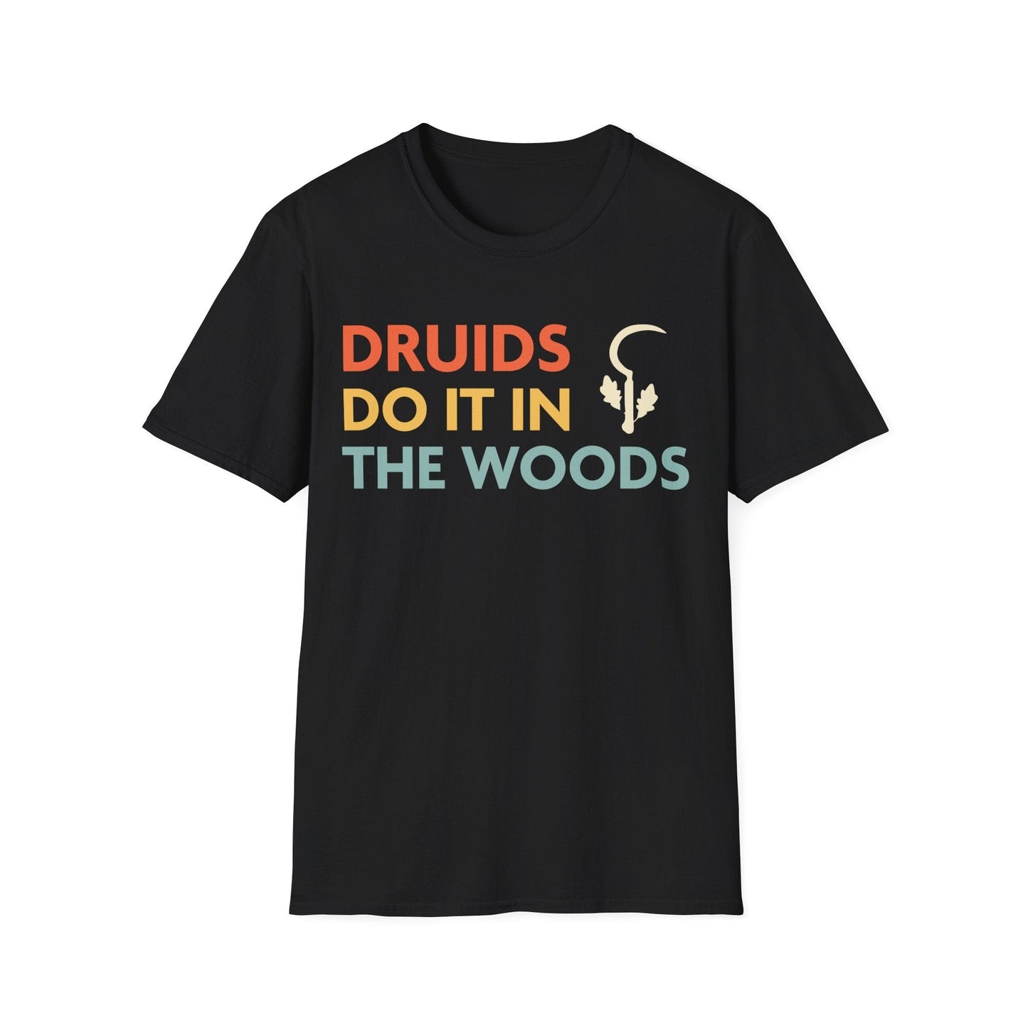 DnD Druids Do It In The Woods Shirt Sunburst RPG