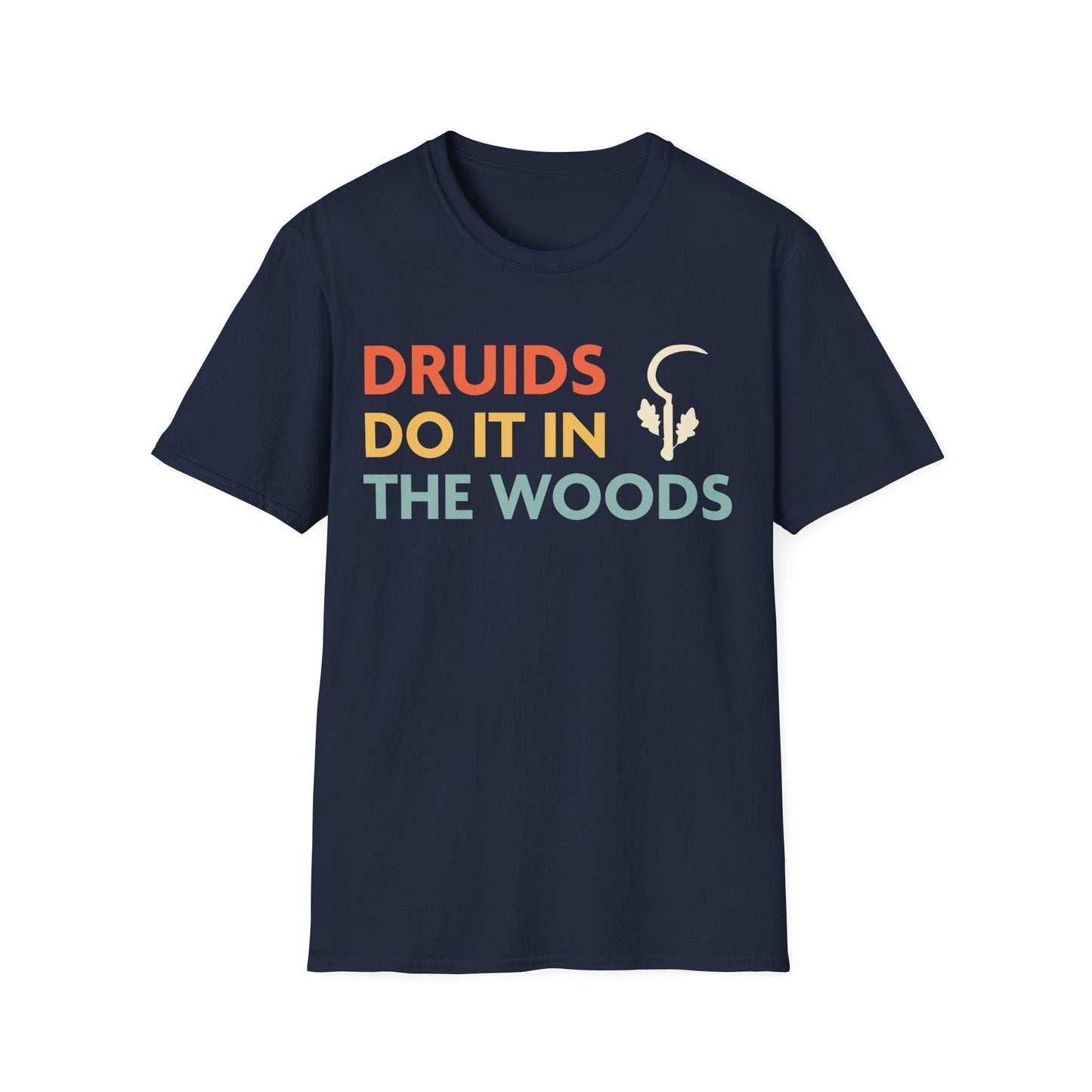 DnD Druids Do It In The Woods Shirt Sunburst RPG