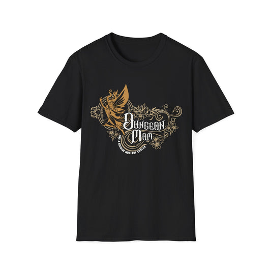 DnD Dungeon Mom T-Shirt Sunburst RPG