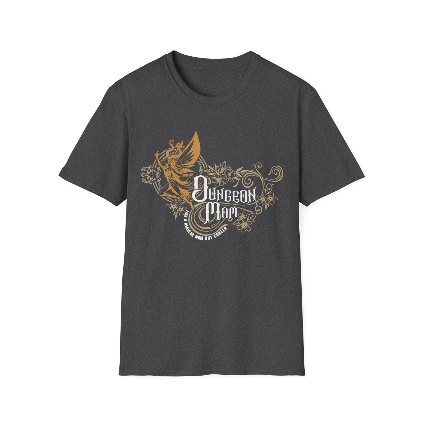 DnD Dungeon Mom T-Shirt Sunburst RPG