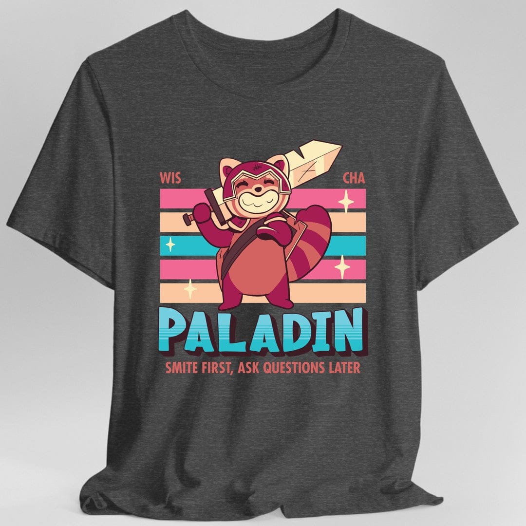 DnD Paladin Shirt - D&D Kawaii Class T-shirt Sunburst RPG