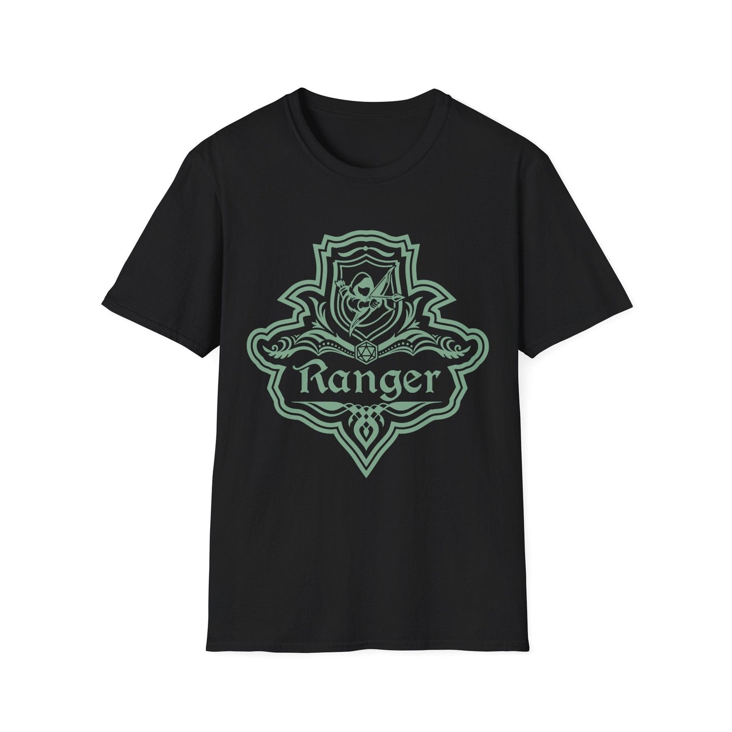 DnD Ranger Class Emblem T-Shirt Sunburst RPG