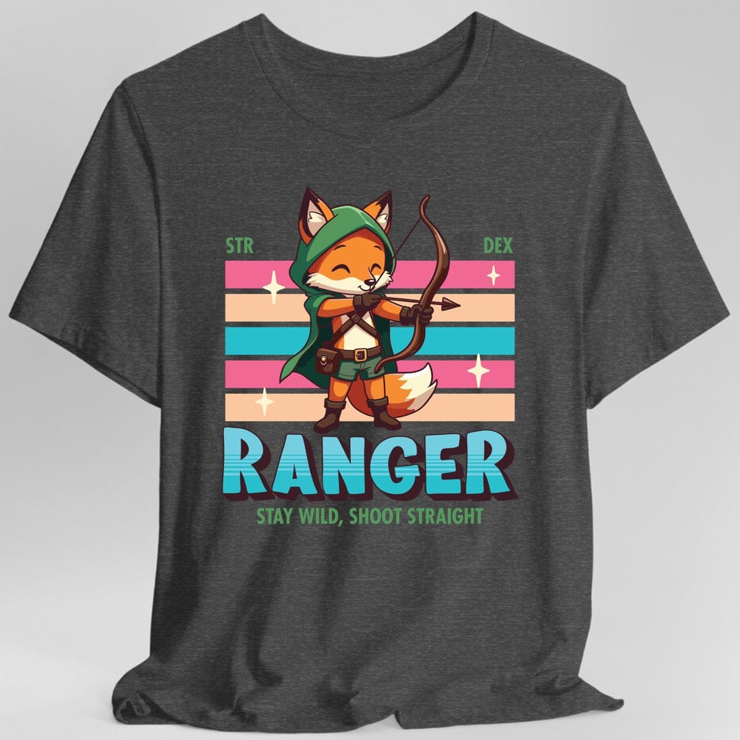 DnD Ranger Shirt - D&D Kawaii Class T-shirt Sunburst RPG