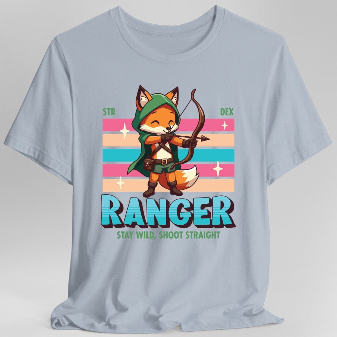 DnD Ranger Shirt - D&D Kawaii Class T-shirt Sunburst RPG