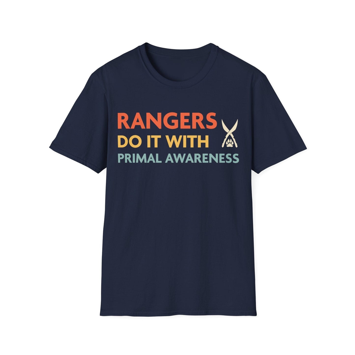 DnD Rangers Do It With Primal Awareness Shirt Sunburst RPG