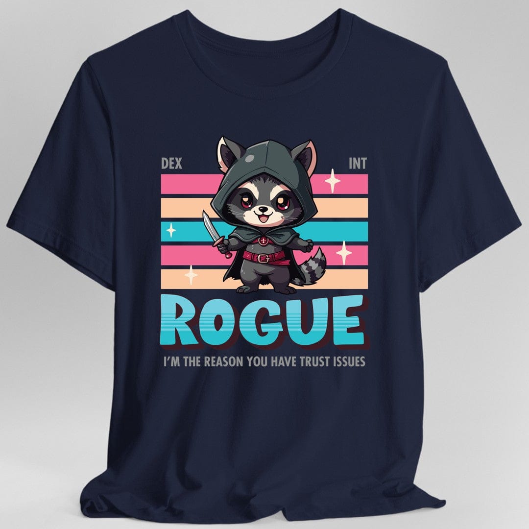 DnD Rogue Shirt - D&D Kawaii Class T-shirt Sunburst RPG