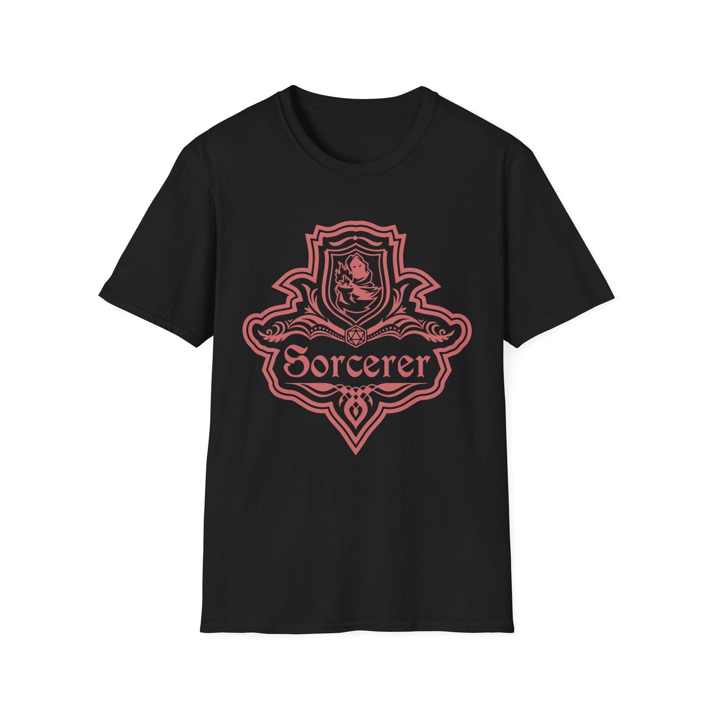 DnD Sorcerer Class Emblem T-Shirt Sunburst RPG