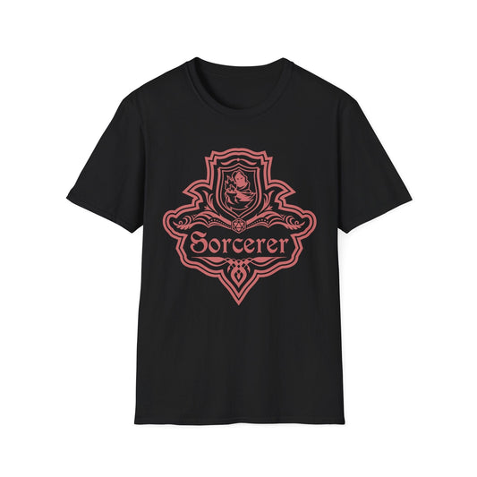 DnD Sorcerer Class Emblem T-Shirt Sunburst RPG