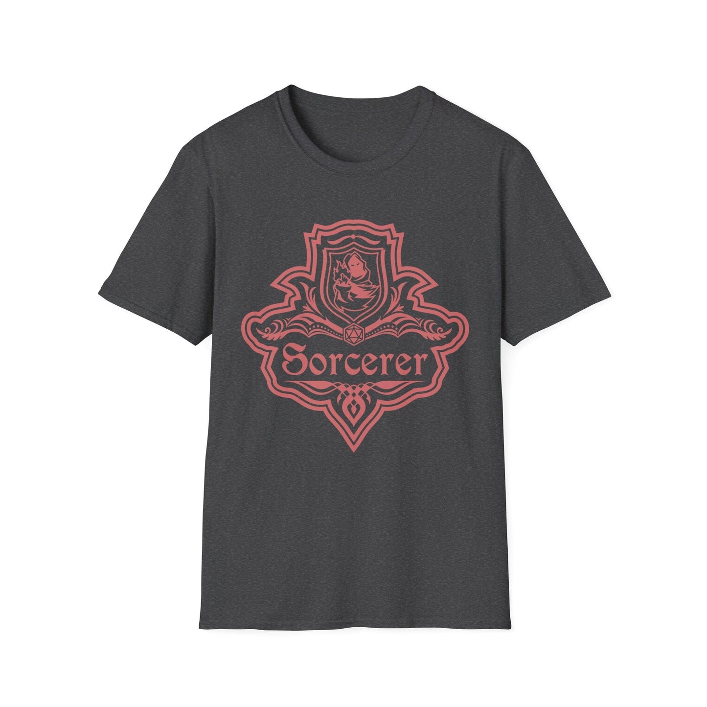 DnD Sorcerer Class Emblem T-Shirt Sunburst RPG