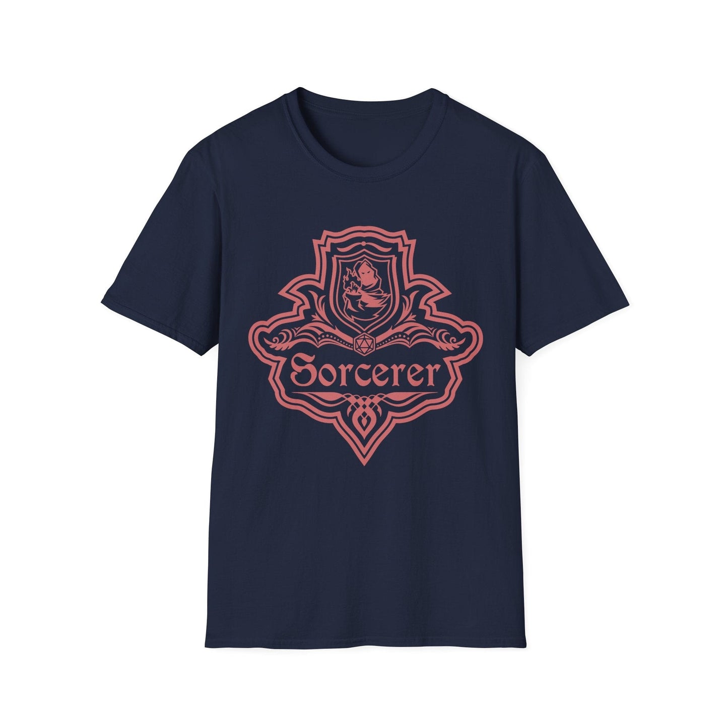 DnD Sorcerer Class Emblem T-Shirt Sunburst RPG
