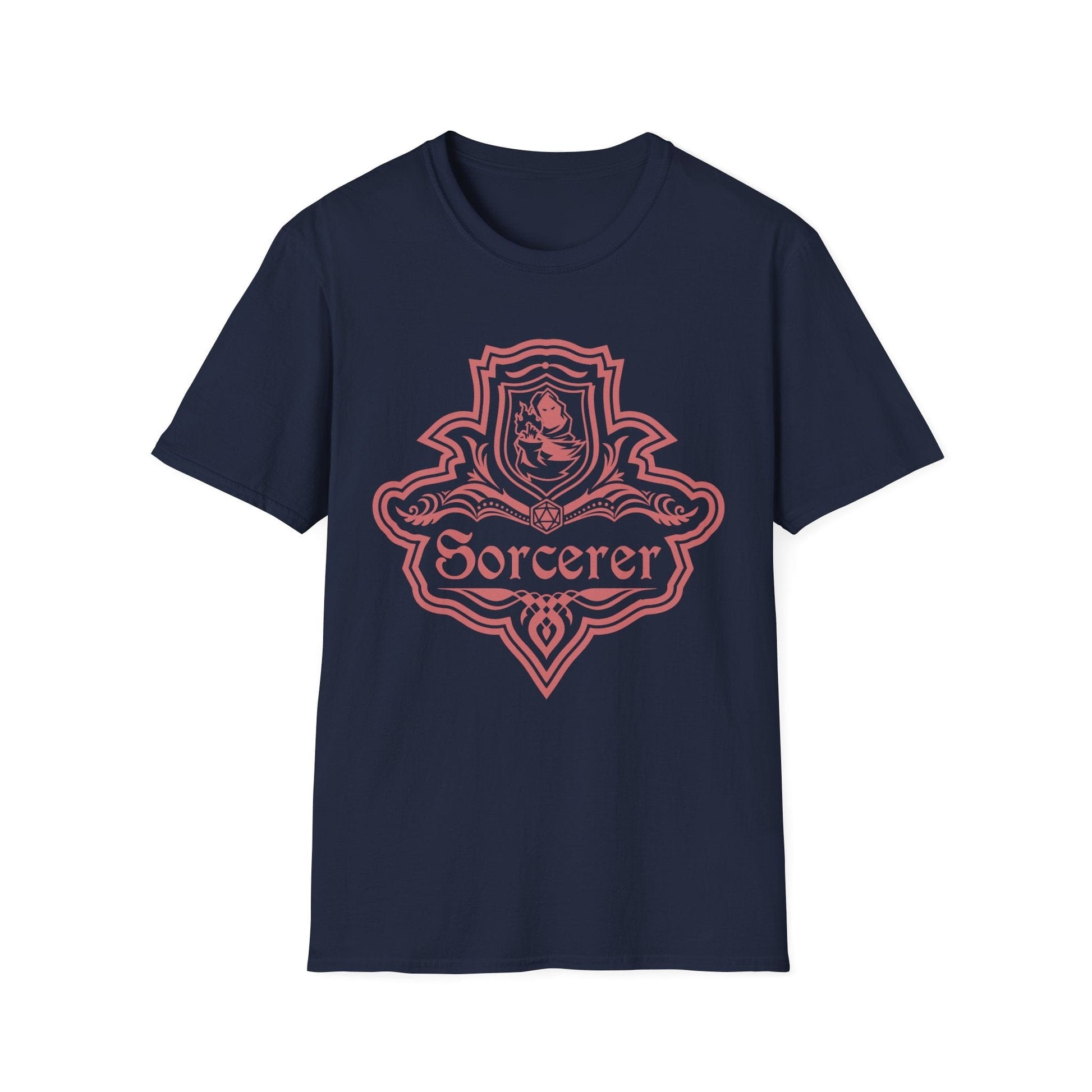 DnD Sorcerer Class Emblem T-Shirt Sunburst RPG