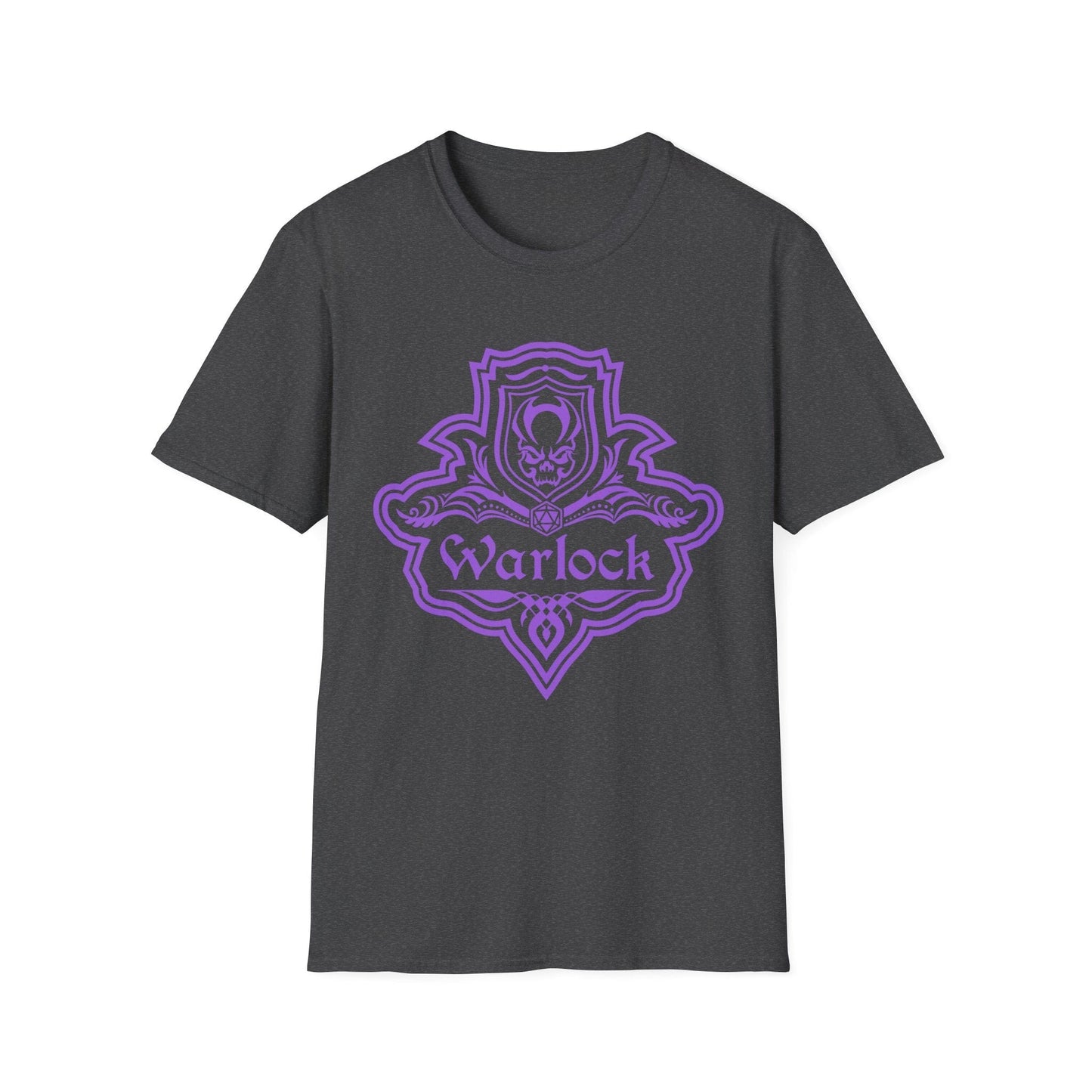DnD Warlock Class Emblem T-Shirt Sunburst RPG