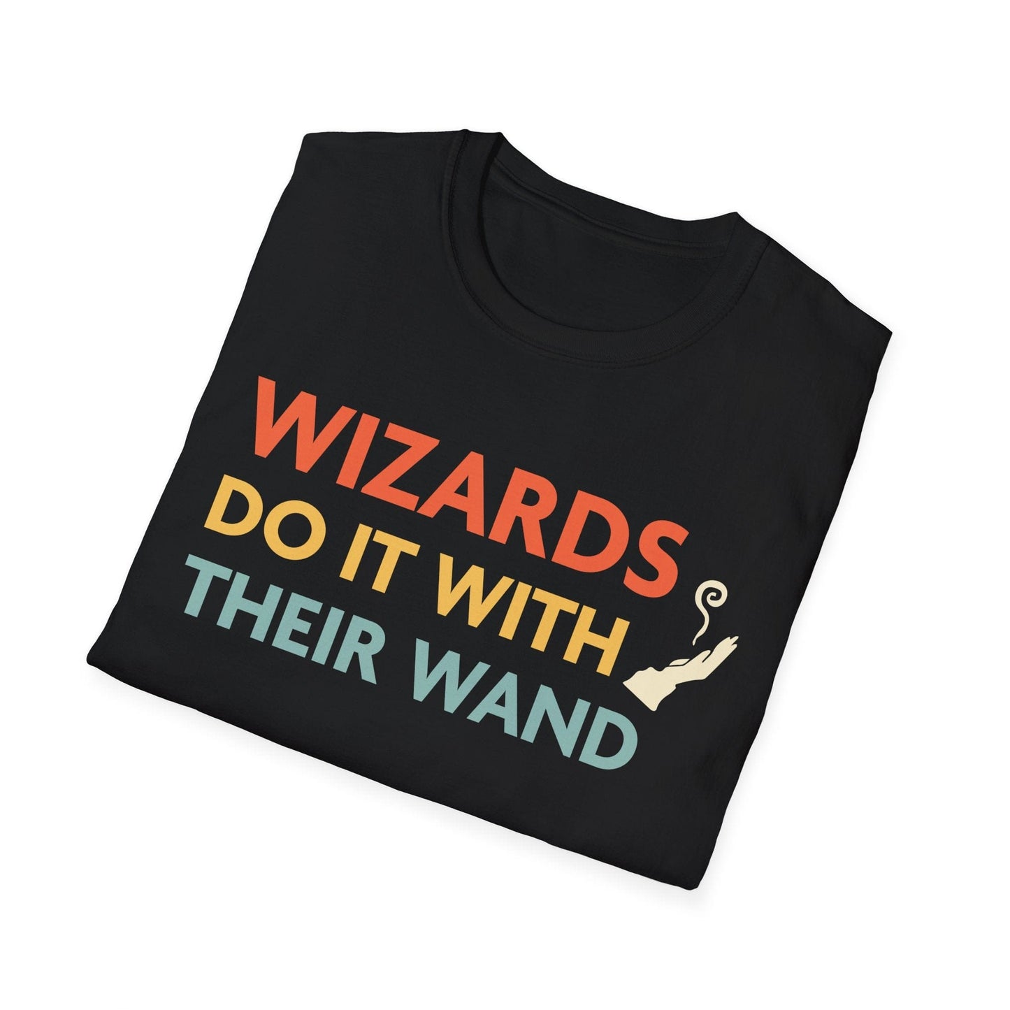 DnD Wizards Do It With Their Wand Shirt Sunburst RPG