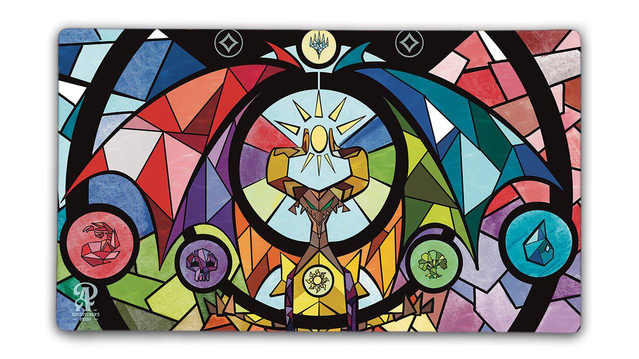 Dragon Stained Glass Playmat Jankmats