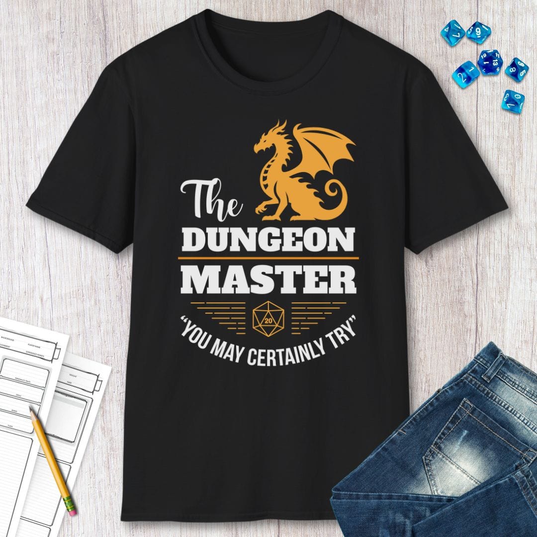 Dungeon Master Shirt Sunburst RPG