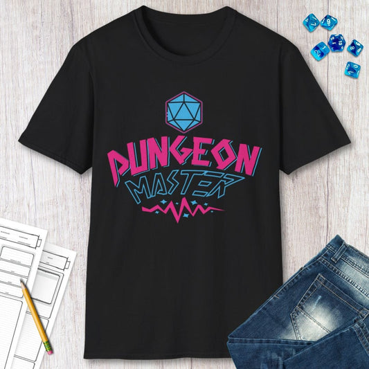 Dungeon Master Shirt – Retro 90s D&D T-Shirt Sunburst RPG