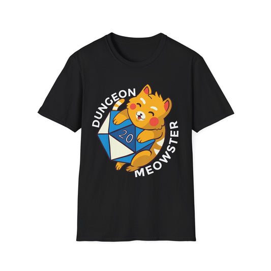 Dungeon Meowster T-Shirt Sunburst RPG