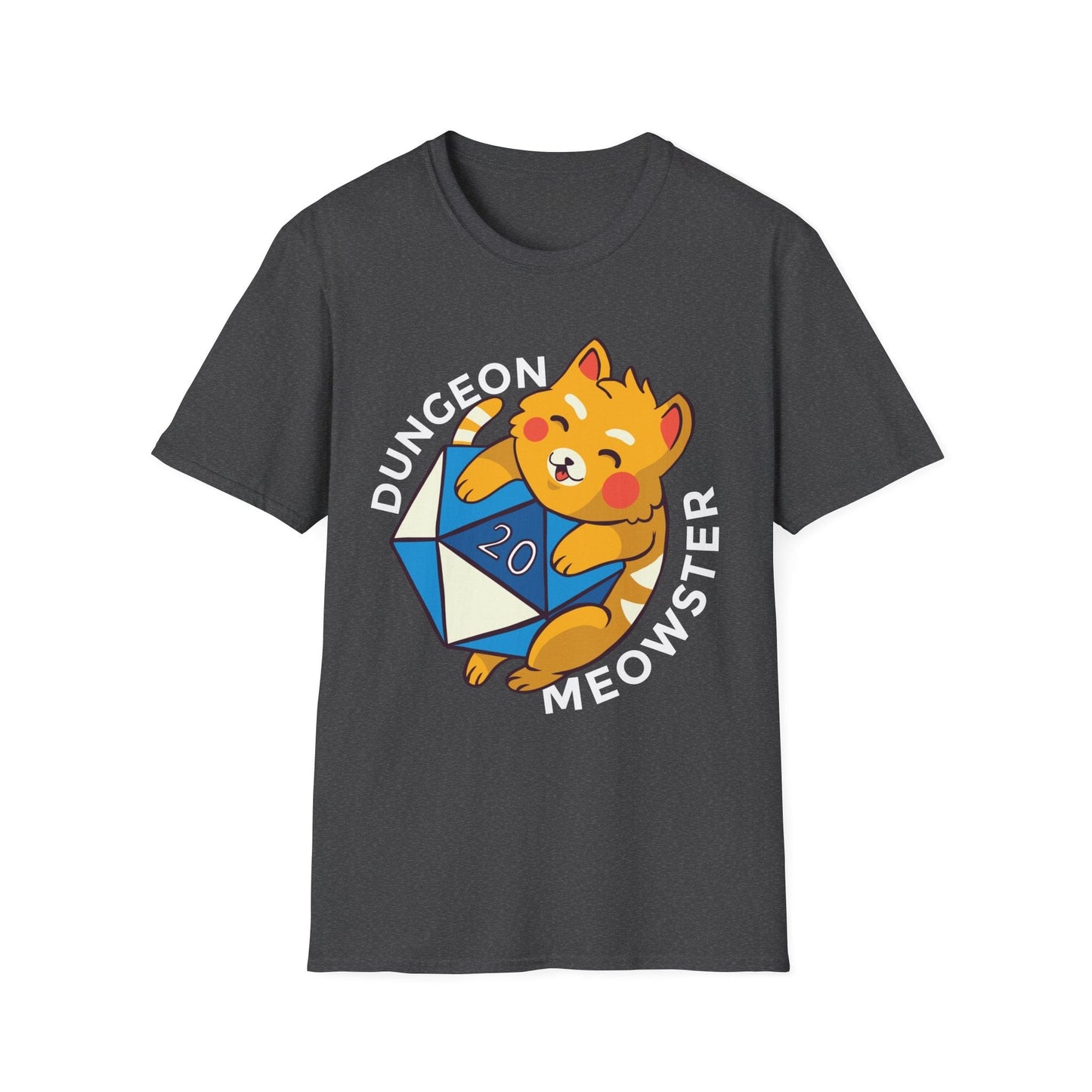 Dungeon Meowster T-Shirt Sunburst RPG