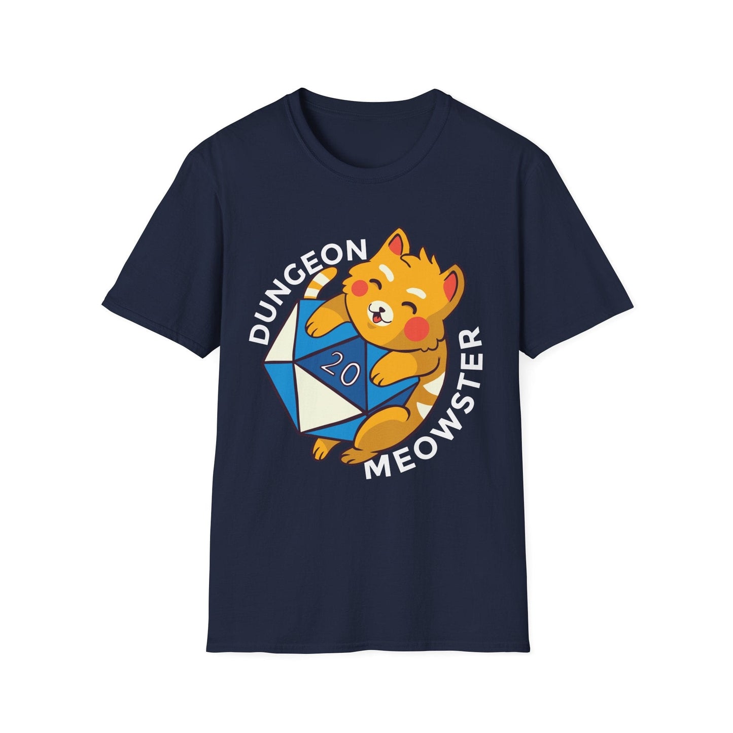 Dungeon Meowster T-Shirt Sunburst RPG