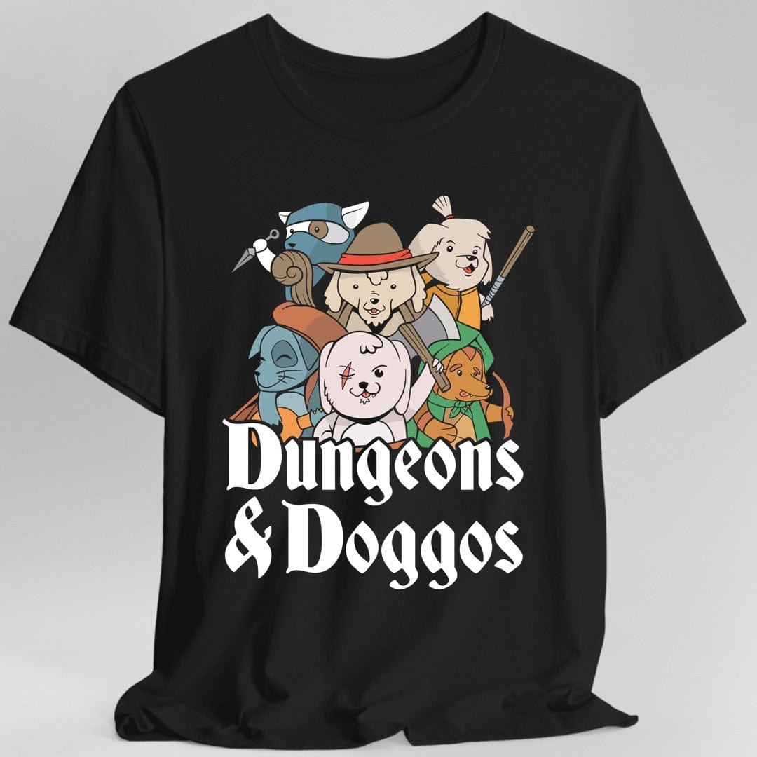 Dungeons and Doggos Shirt Sunburst RPG