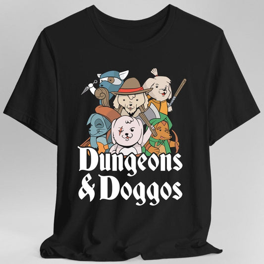 Dungeons and Doggos Shirt Sunburst RPG
