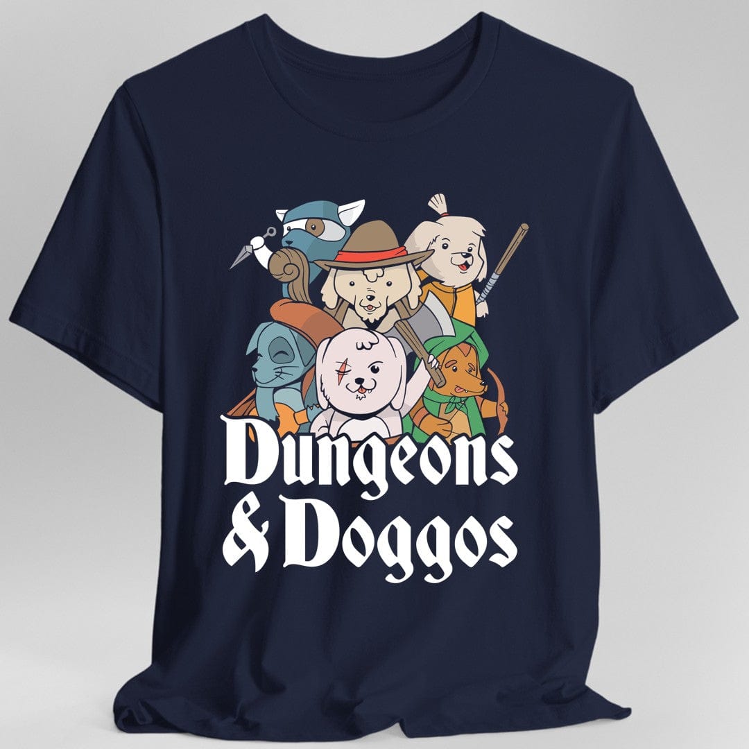 Dungeons and Doggos Shirt Sunburst RPG