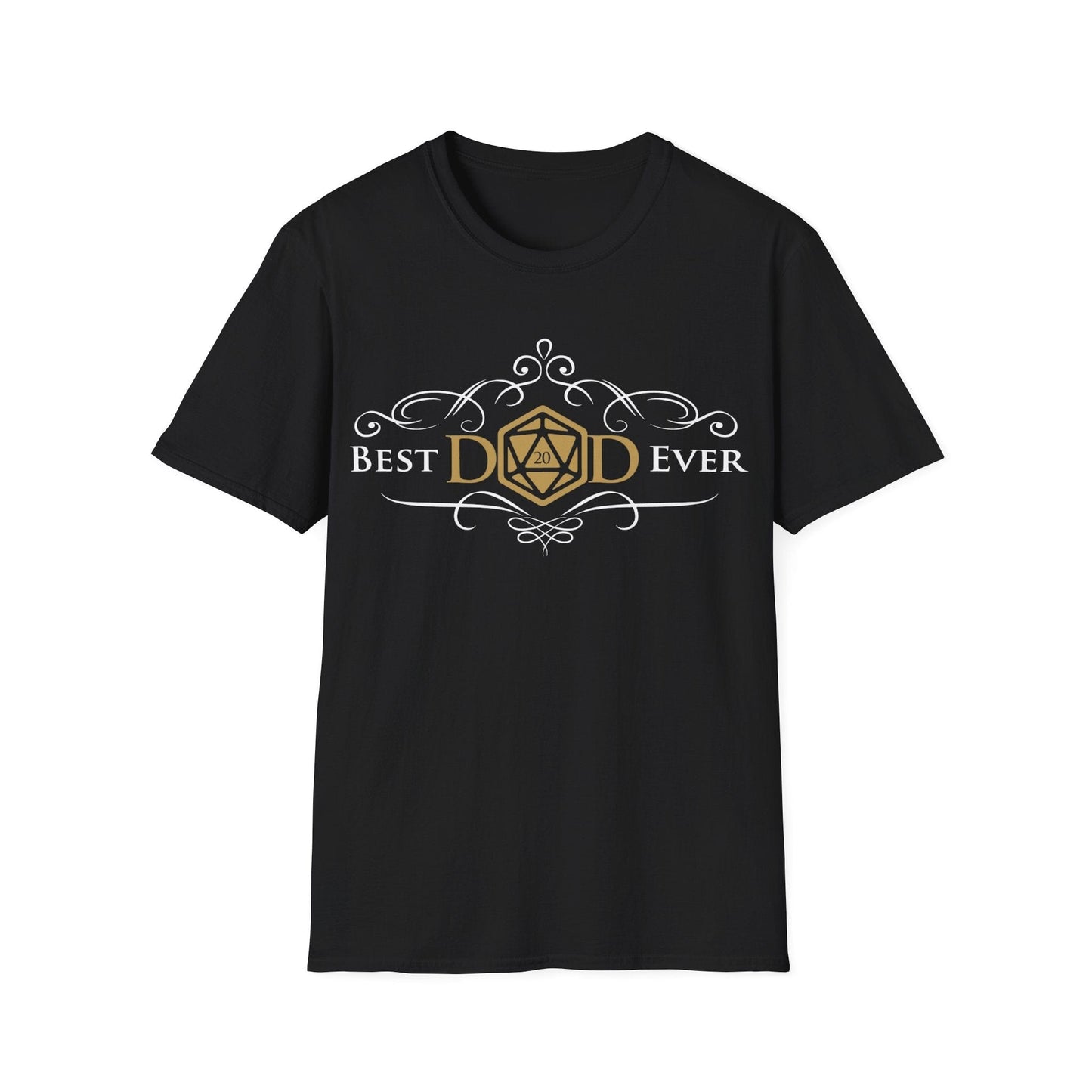 Dungeons and Dragons Dad Shirt Sunburst RPG