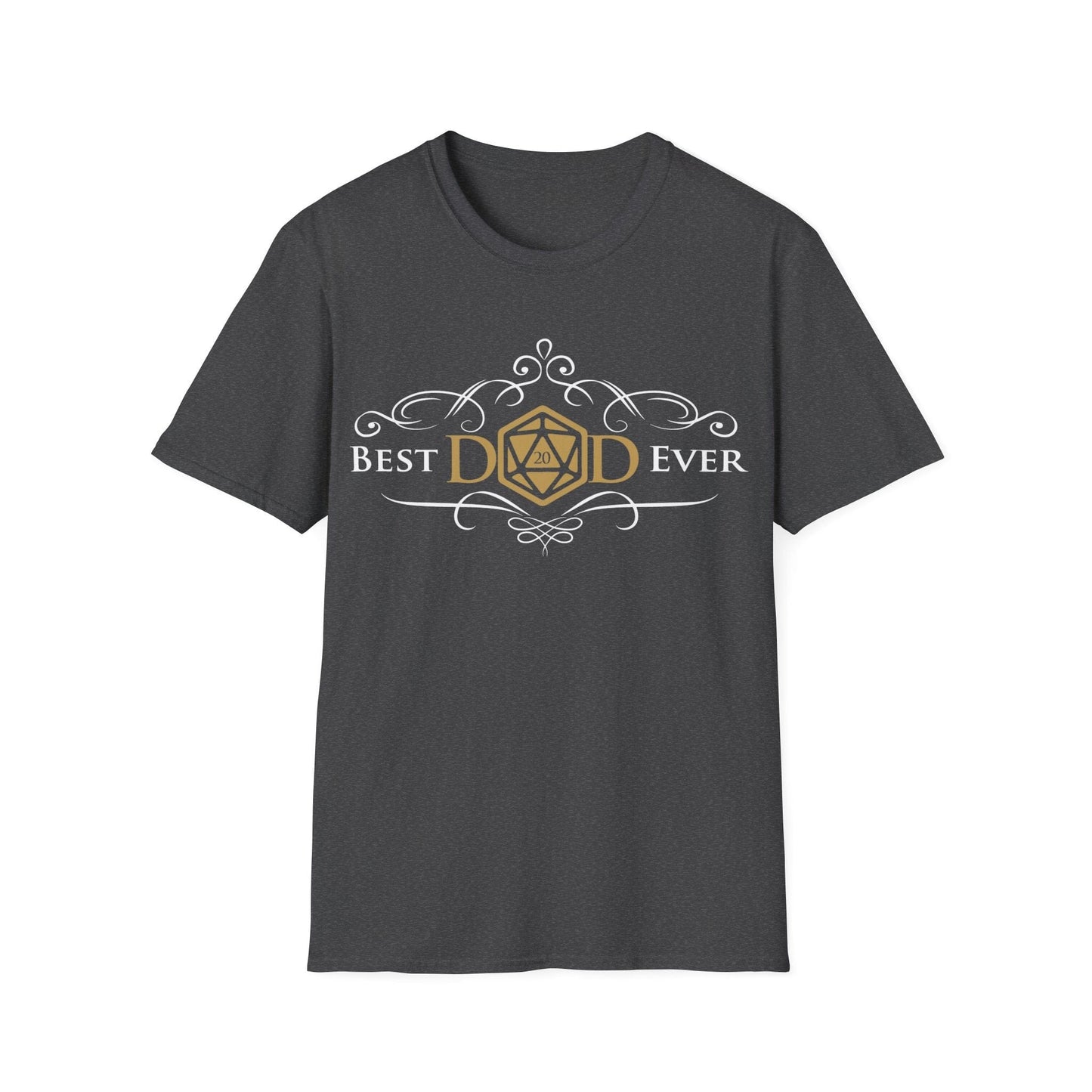 Dungeons and Dragons Dad Shirt Sunburst RPG