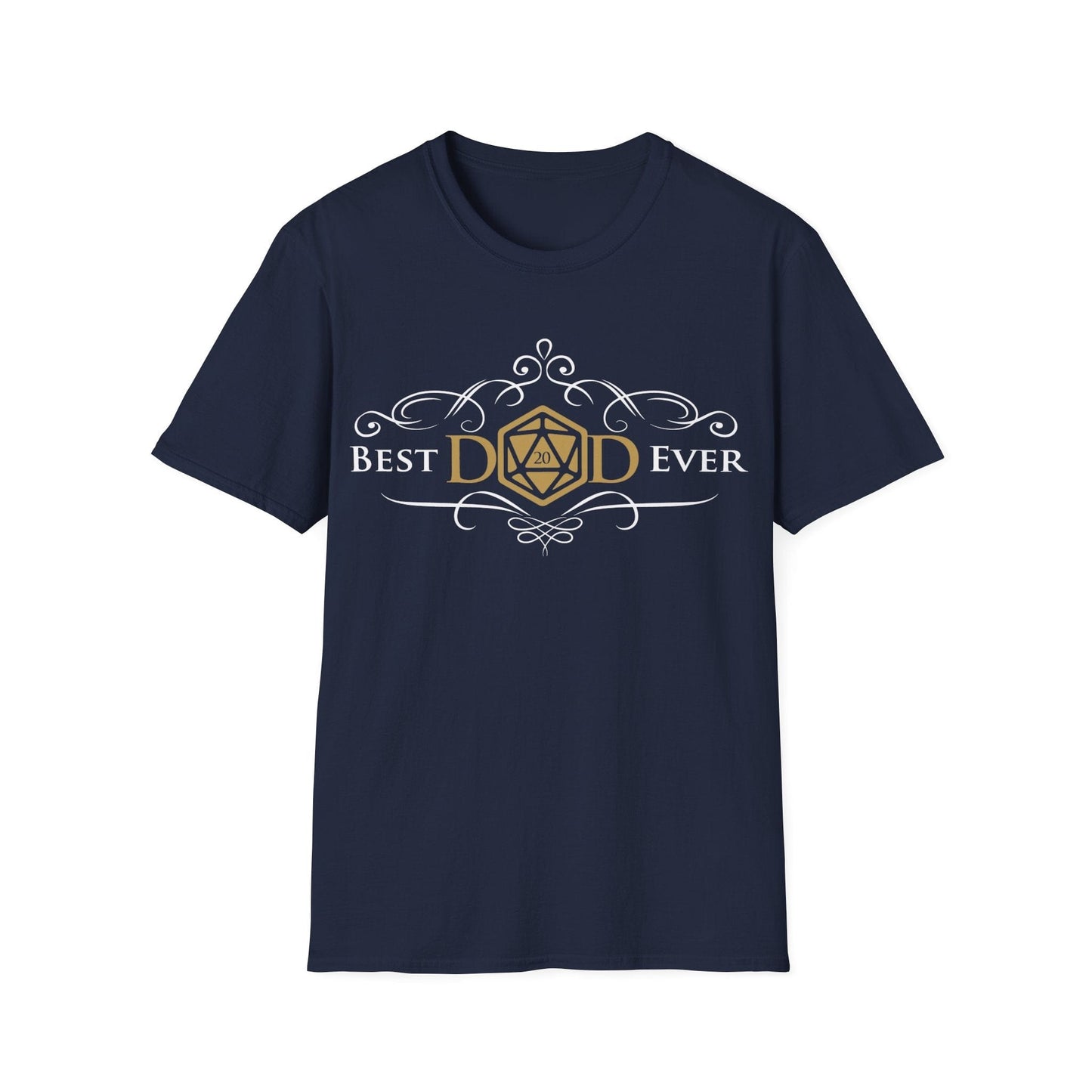 Dungeons and Dragons Dad Shirt Sunburst RPG