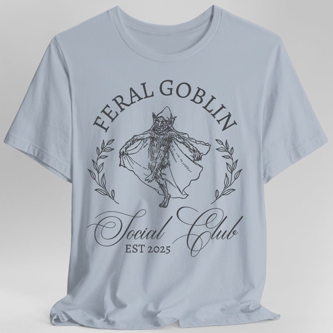 Feral Goblin Social Club T-shirt Sunburst RPG