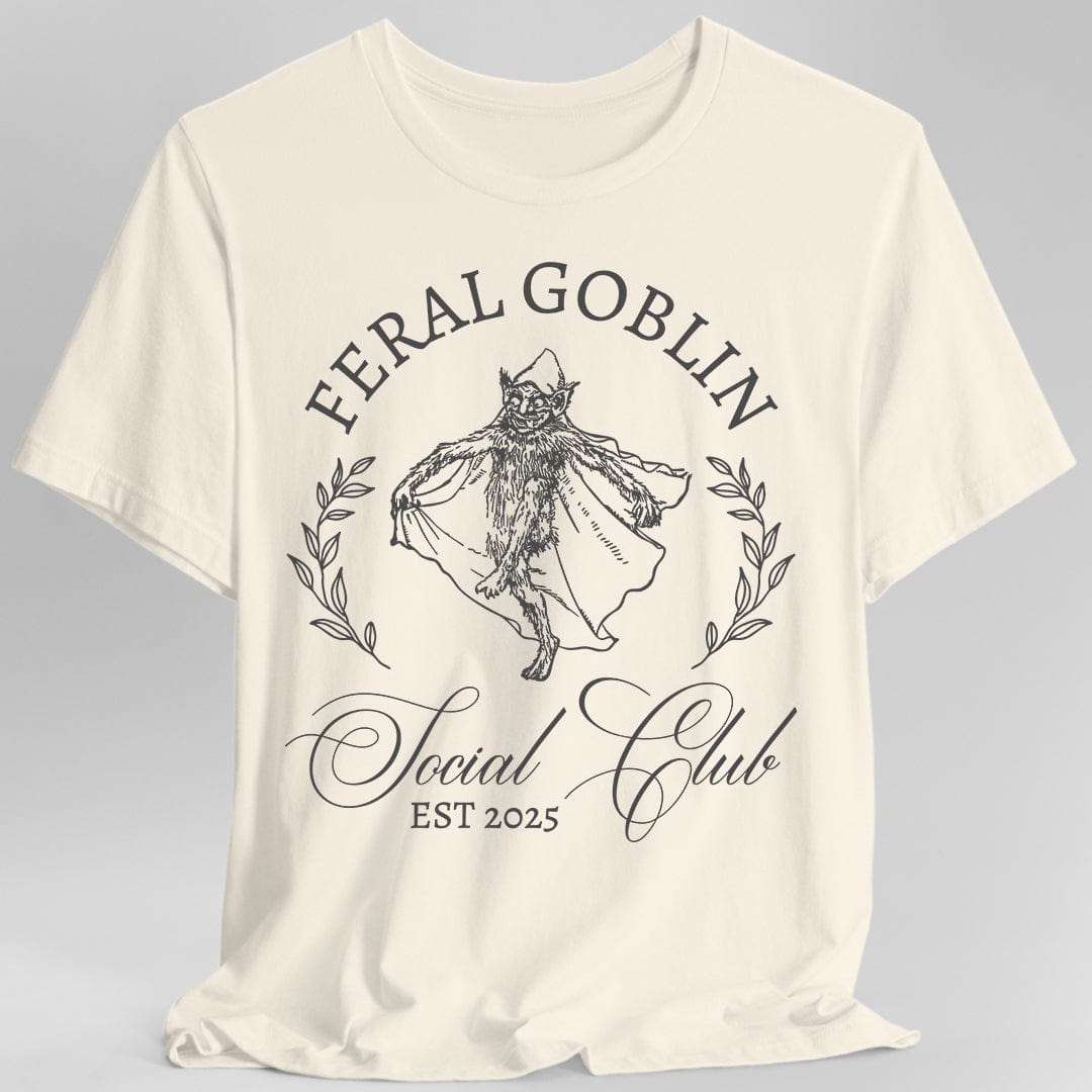 Feral Goblin Social Club T-shirt Sunburst RPG