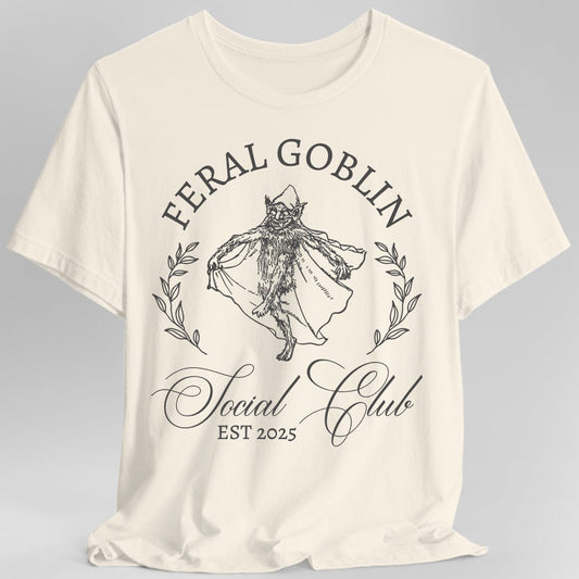 Feral Goblin Social Club T-shirt Sunburst RPG