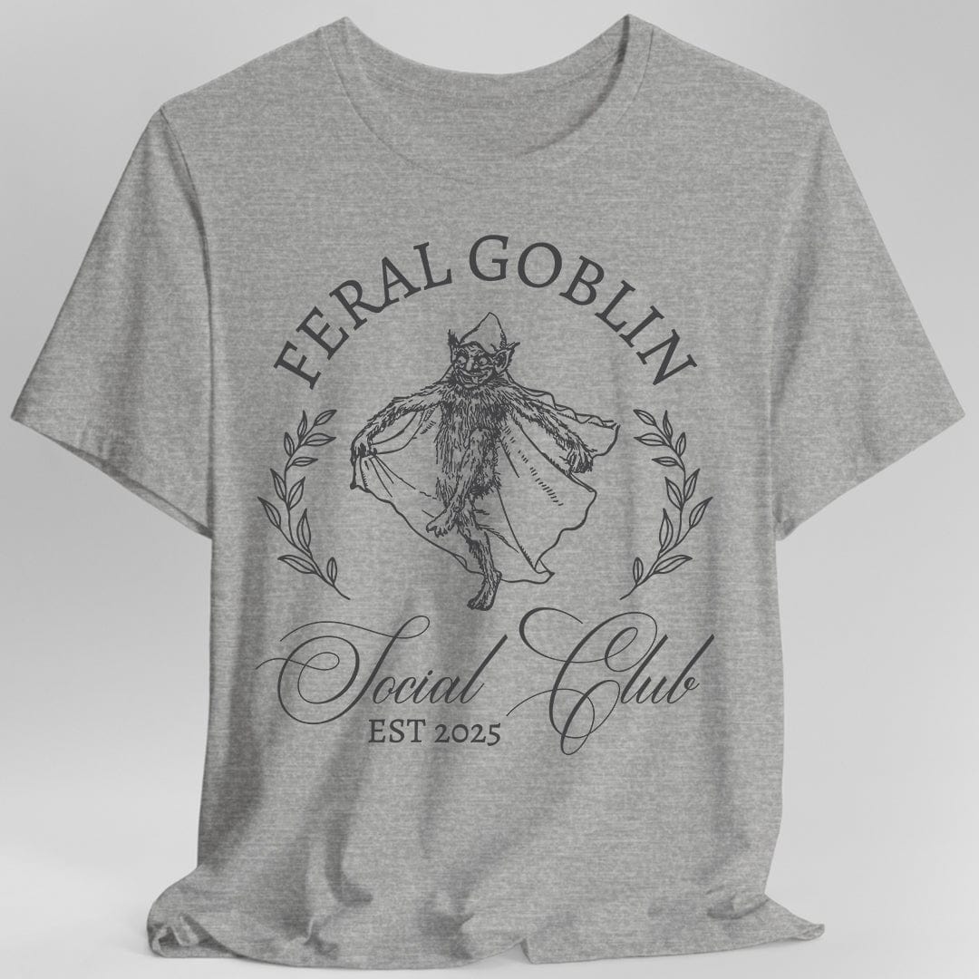 Feral Goblin Social Club T-shirt Sunburst RPG
