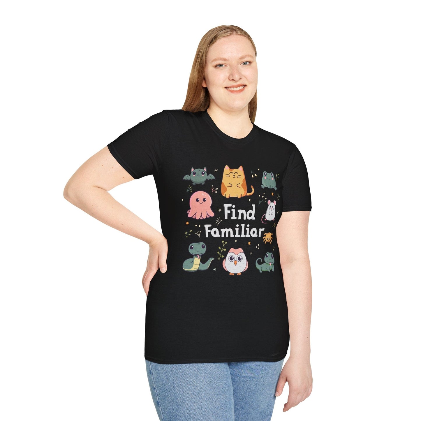 Find Familiar Spell Shirt Sunburst RPG