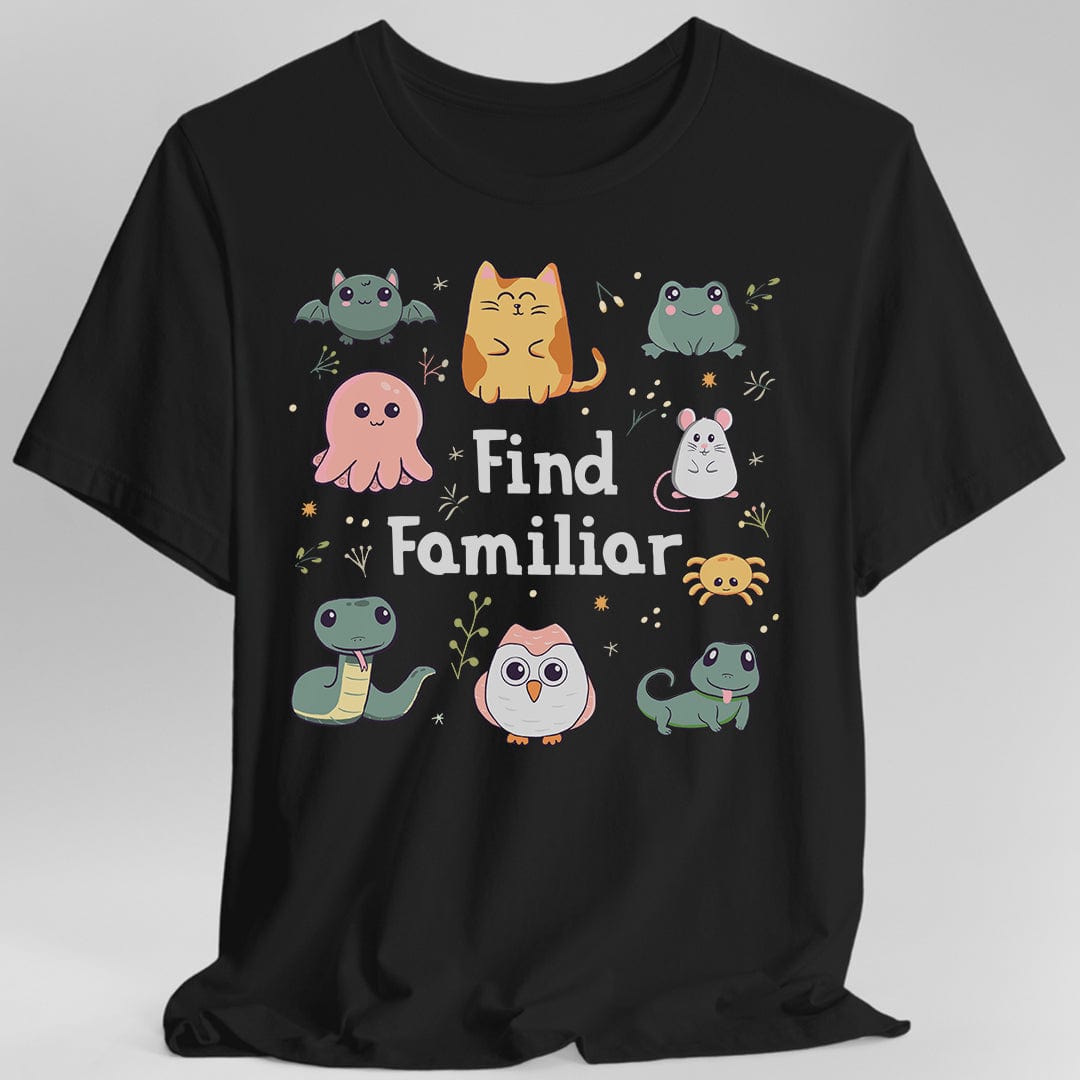 Find Familiar Spell Shirt Sunburst RPG