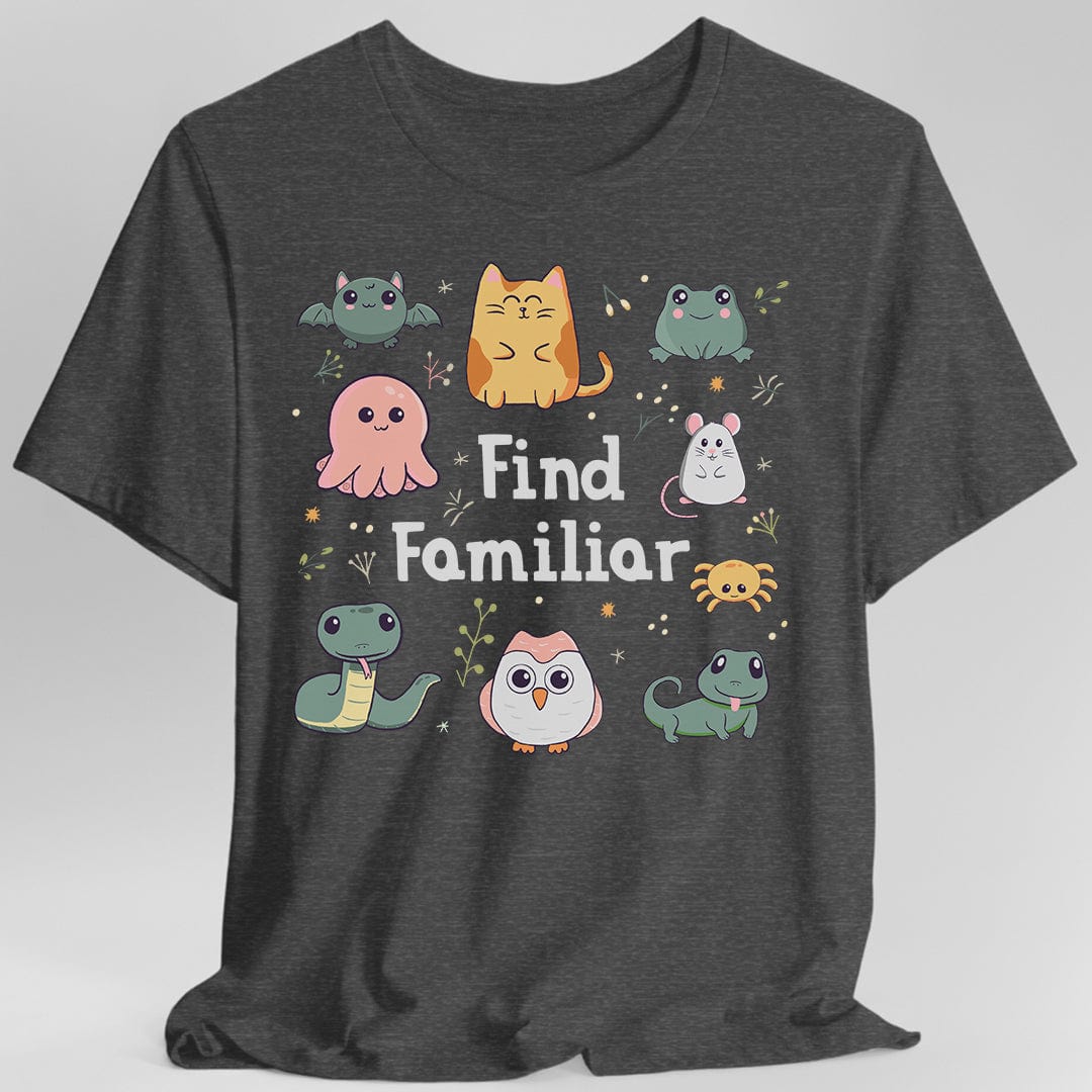Find Familiar Spell Shirt Sunburst RPG