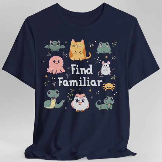 Find Familiar Spell Shirt Sunburst RPG