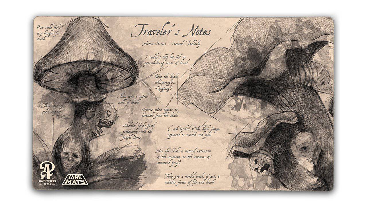 Fungus & Mushrooms Playmat Jankmats