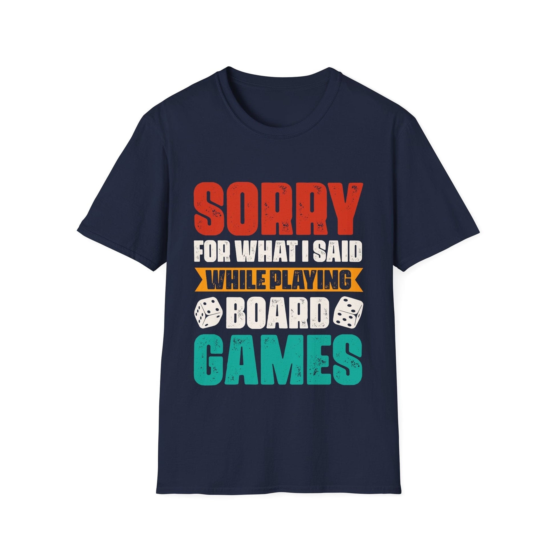 Funny Board Games T-Shirt Sunburst RPG