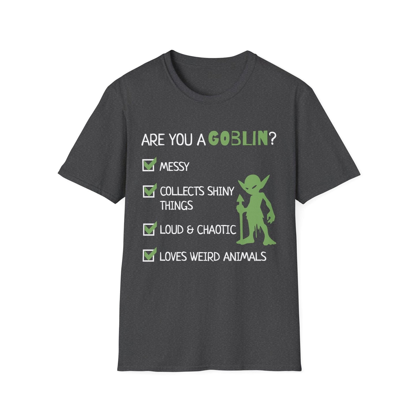 Goblin Quiz Shirt - Funny DnD Goblin Friend T-shirt Sunburst RPG
