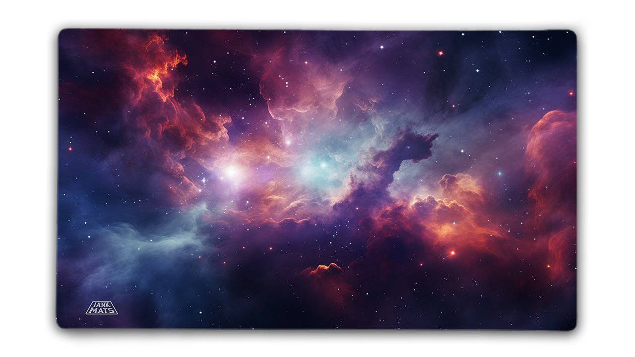In a Galaxy TCG Playmat or XL Desktop Jankmats